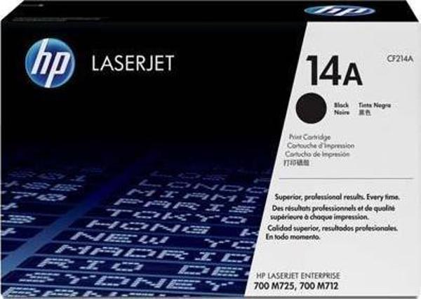 HP 14A Black Siyah 10.000 Sayfa Toner CF214A - Image 1