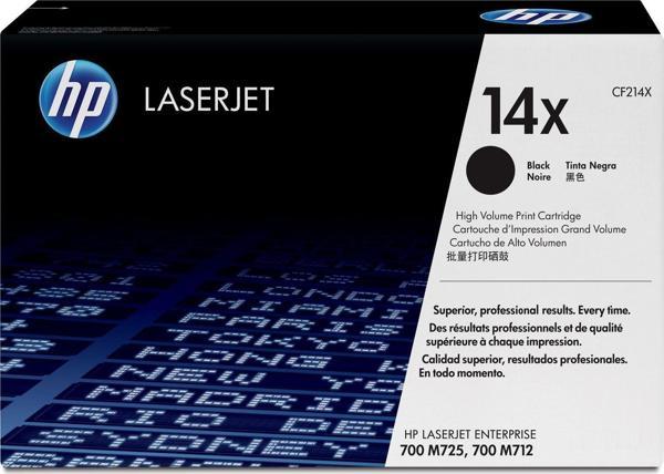 HP 14X Black Siyah 17.000 Sayfa Toner CF214X - Image 1