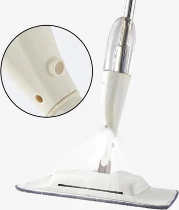 Pratik 360 Derece Dönen Ergonomik Sihirli Su Hazneli Spreyli Mop Paspas - Image 1