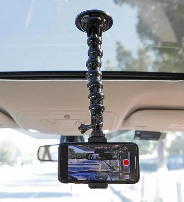 Pratik Akrobat Vantuzlu Teleskobik Telefon Tutucu - Image 1