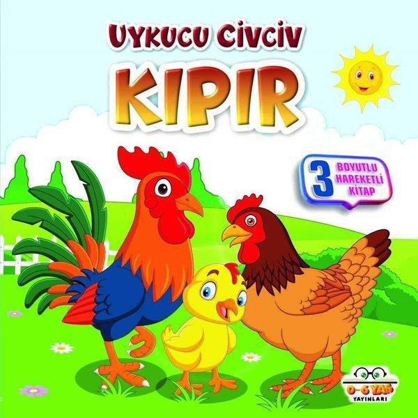 Uykucu Civciv Kıpır - 3 Boyutlu Hareketli Kitap - 0-6 Yaş Yayınları - Image 1