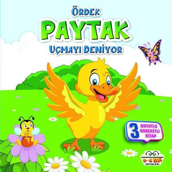 Ördek Paytak Uçmayı Deniyor - 3 Boyutlu Hareketli Kitap - 0-6 Yaş Yayınları - Image 1