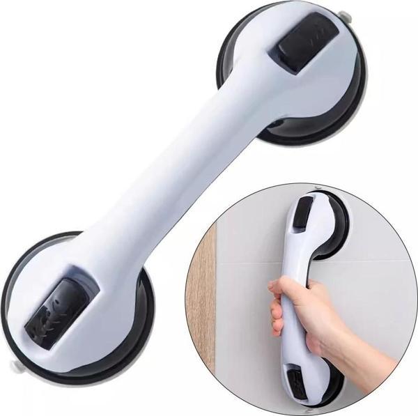 Sunup Sn-14661 Vantuzlu Banyo Tutacağı - Kayma Düşme Önleyici Kilitli Tutunma Barı - Image 1