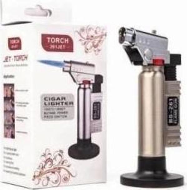 Torch Jet Gazlı Pürmüz Doldurulabilir Tabancalı Alevli Çakmak - Image 1
