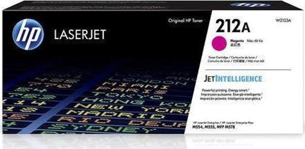 HP 212A Magenta Kırmızı 4.500 Sayfa Toner W2123A - Image 1