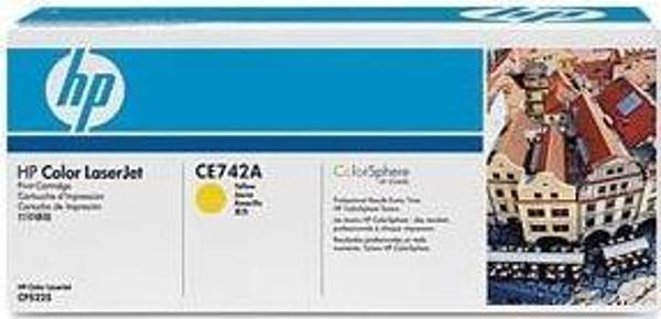 HP 307A Yellow Sarı 7.300 Sayfa Toner CE742A - Image 1