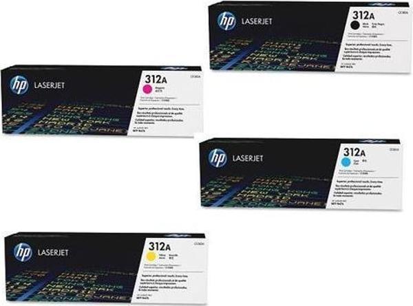 HP 312A Black Siyah 2.400 Sayfa Toner CF380A - Image 1