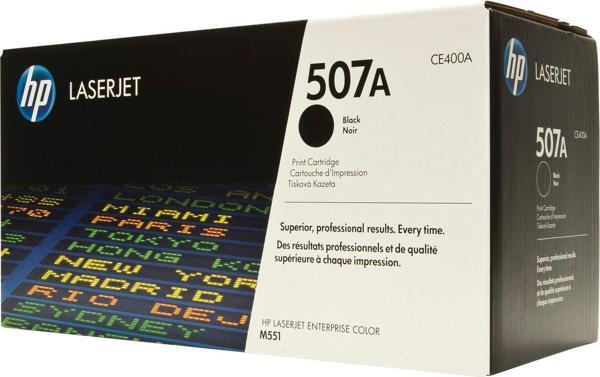 HP 507A Black Siyah 5.500 Sayfa Toner CE400A - Image 1