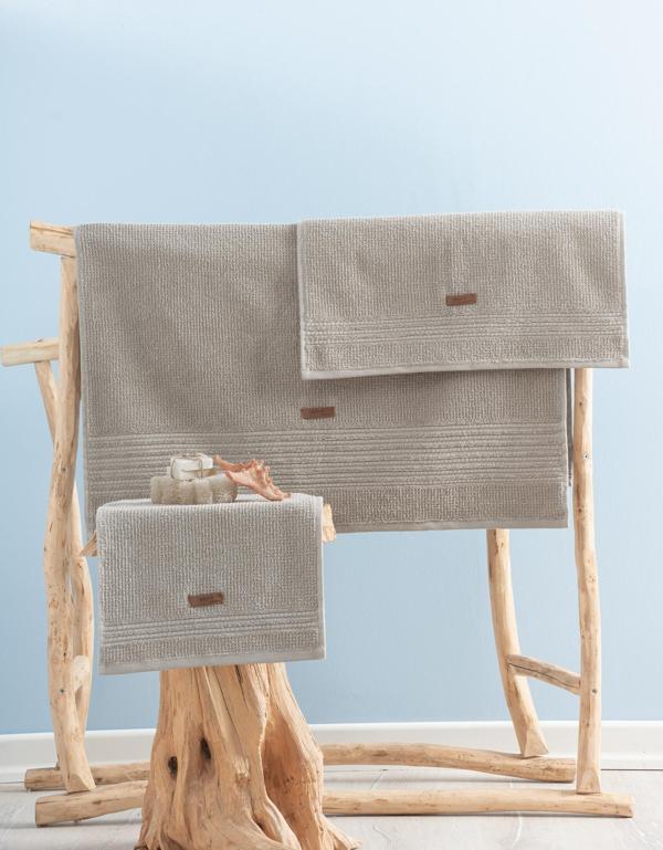 Cotton Box %100 Pamuk Wellness Havlu Seti Sand Bej - Image 1