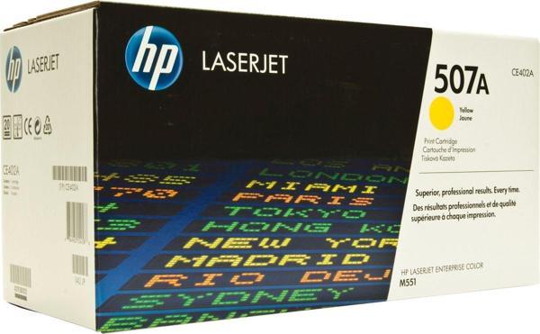HP 507A Yellow Sarı 6.000 Sayfa Toner CE402A - Image 1