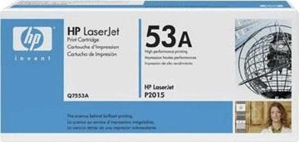 HP 53A Black Siyah 3.000 Sayfa Toner Q7553A - Image 1