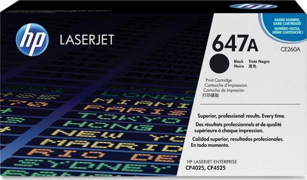 HP 647A Black Siyah 8.500 Sayfa Toner CE260A - Image 1
