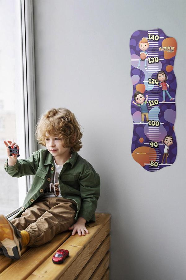 Aslan Boy Cetveli, Çocuk Odası Duvar Sticker - Image 1