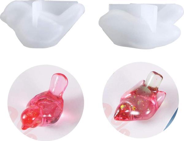 Epoksi Silikon Kalıp - Kuş 5x2.5cm (500) - Image 1