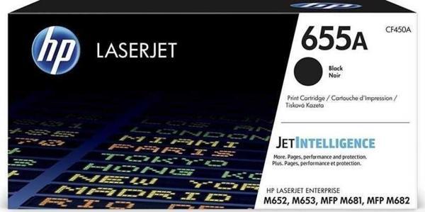 HP 655A Black Siyah 12.500 Sayfa Toner CF450A - Image 1
