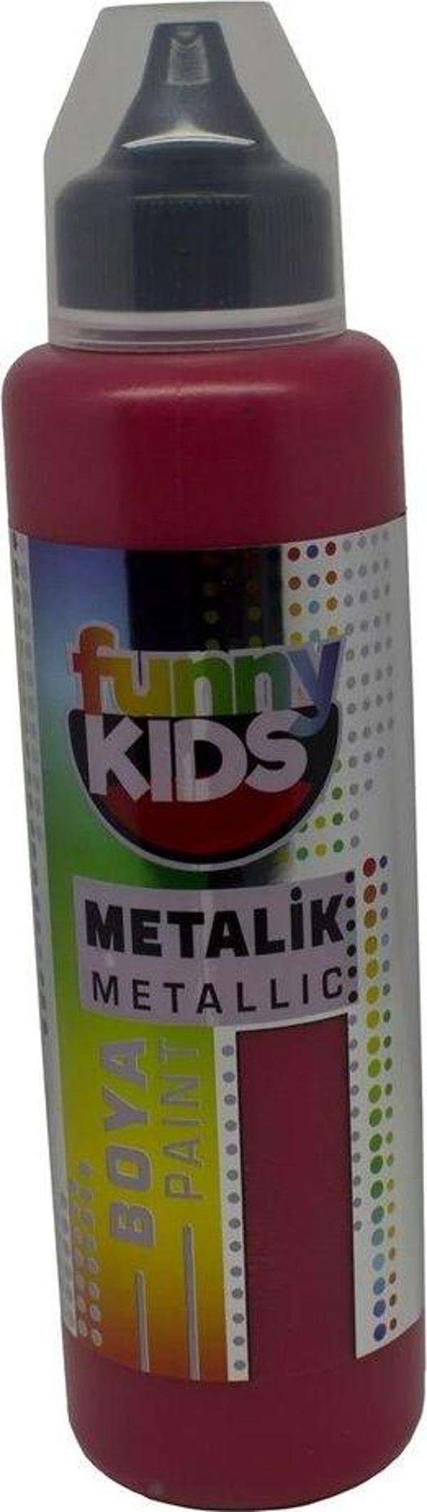 Funny Kids Metalik Boya 500cc - 2320 Elma Şekeri - Image 1