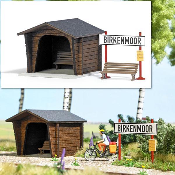 Busch Maket Model Demiryolu Hat Kesme Durağı HO 1/87 N:1463 - Image 1