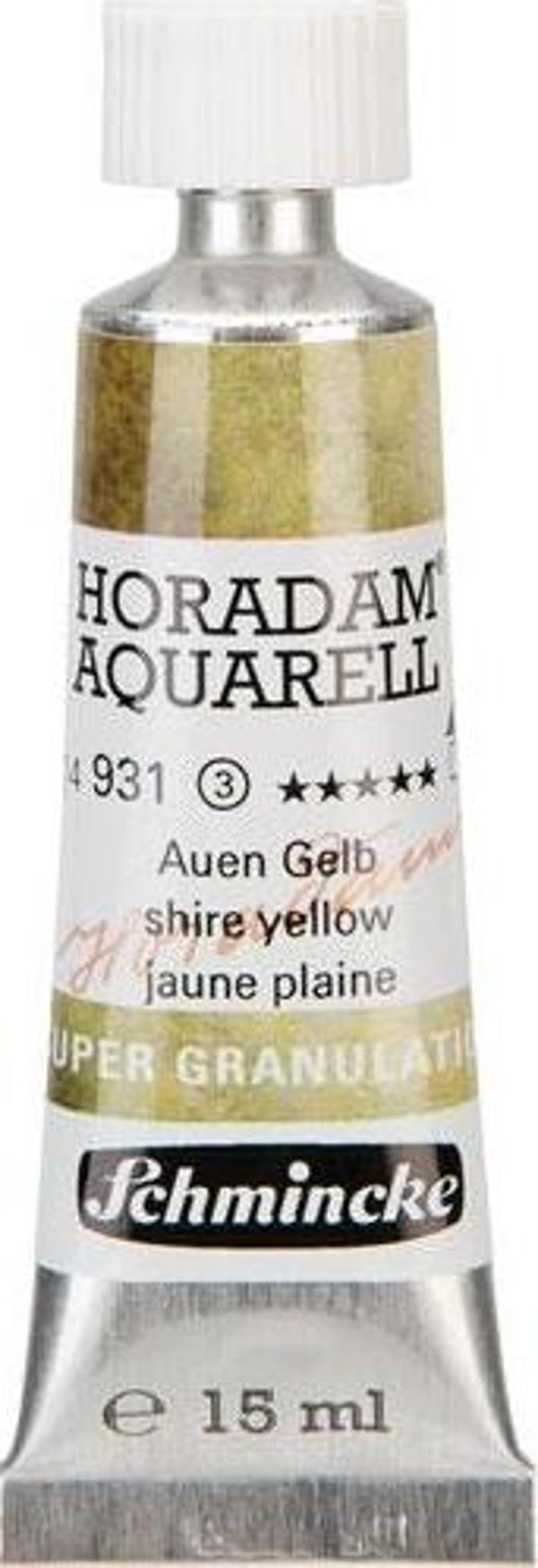 Schmincke Horadam Supegranulation Sulu Boya 15ml 931 Shire Yellow - Image 1
