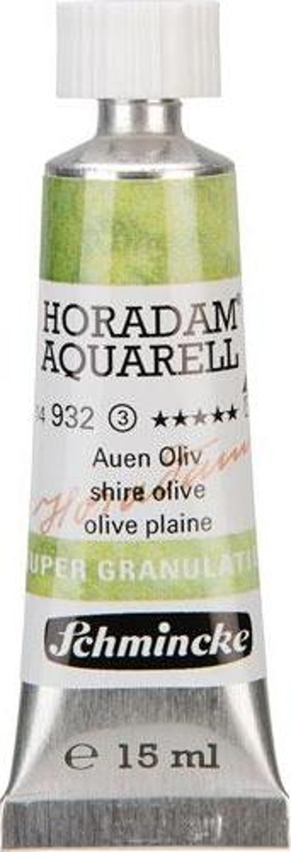 Schmincke Horadam Supegranulation Sulu Boya 15ml 932 Shire Olive - Image 1