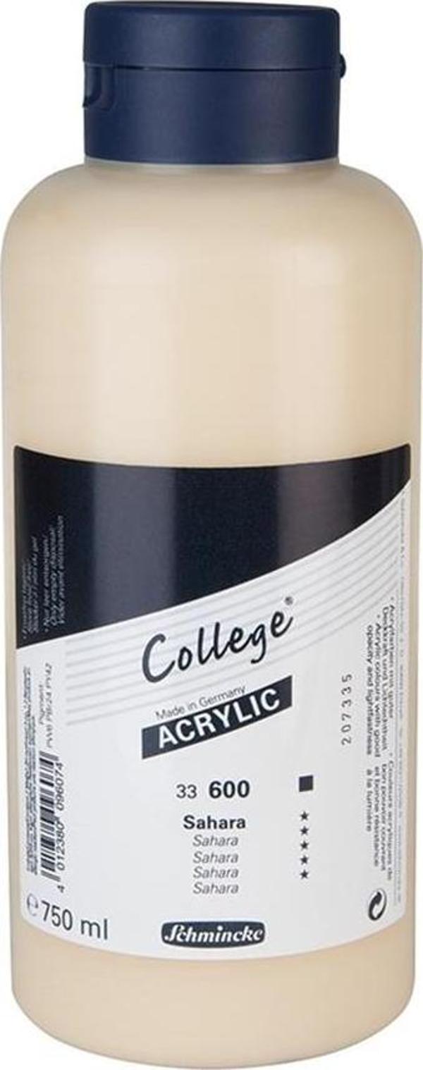Schmincke College Akrilik Boya 750ml - 600 Sahara - Image 1