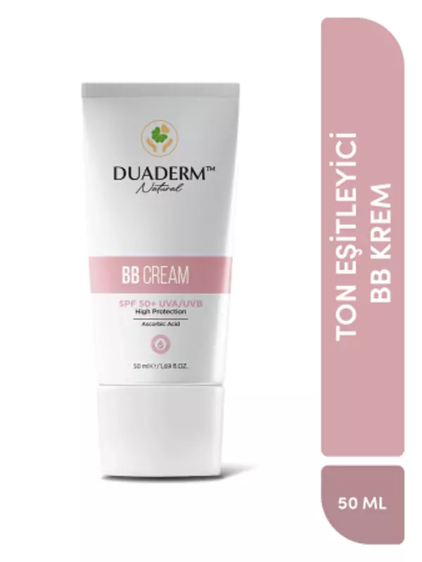 DUADERM BB CREAM YÜZ 50 ML / NUDE RENGİ SPF 50 - Image 1