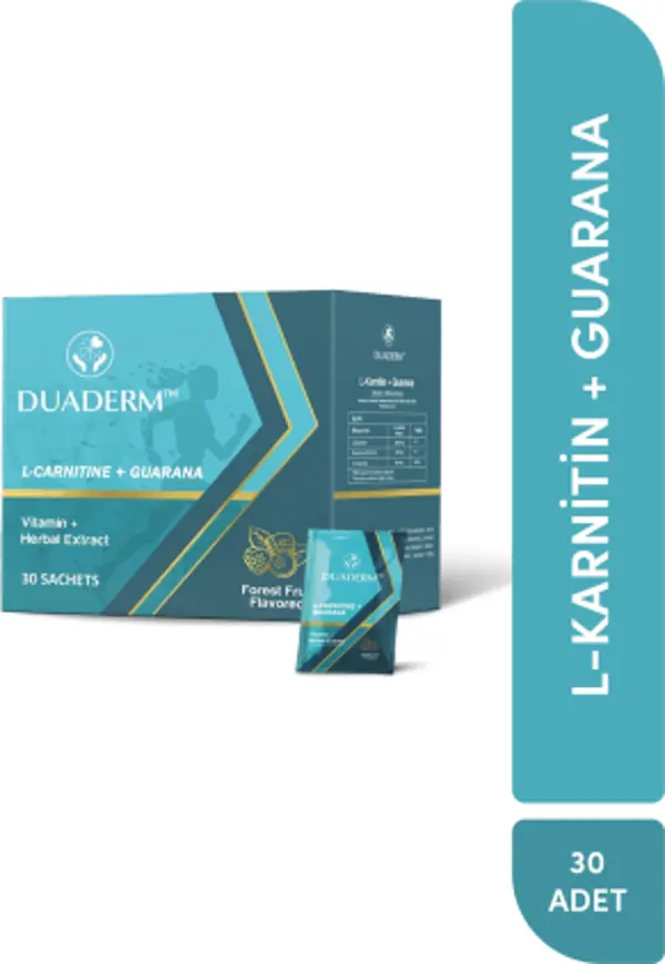 DUADERM L-KARNİTİN + GUARANA 30 SACHETS - Image 1