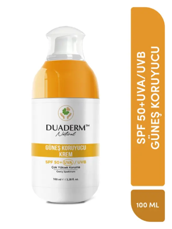 DUADERM YÜZ VE VÜCUT GÜNEŞ KREMİ 50 SPF 100 ML - Image 1