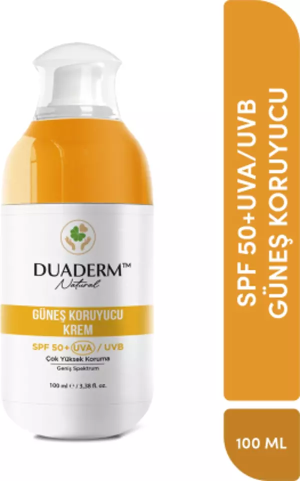 DUADERM YÜZ VE VÜCUT GÜNEŞ KREMİ 50 SPF 100 ML - Image 1