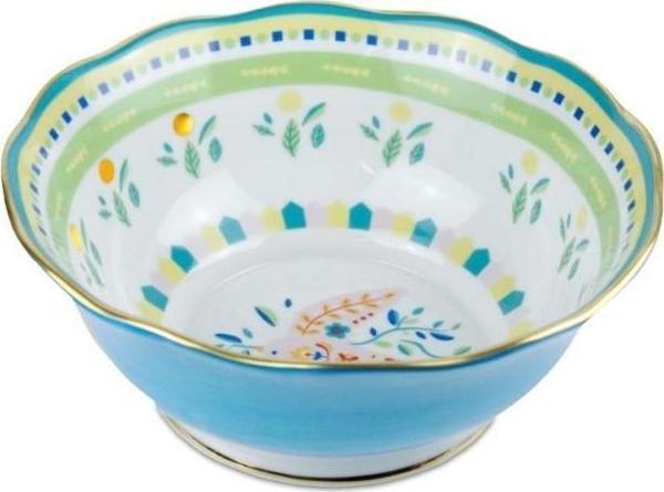 Baci Milano Mamma Mia Mavi Desenli Kase 26 cm x 11 cm - Image 1