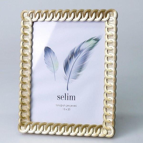 Selim Dekor Ring 15x20 Çerçeve Altın - Image 1
