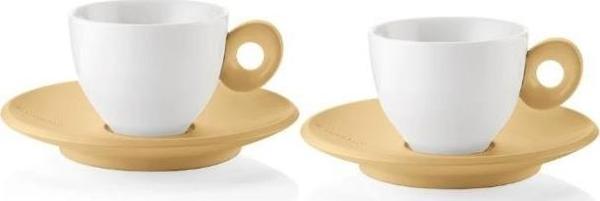 Guzzini Everyday 2'li Espresso Fincanı Hardal  9x12,5cm - Image 1