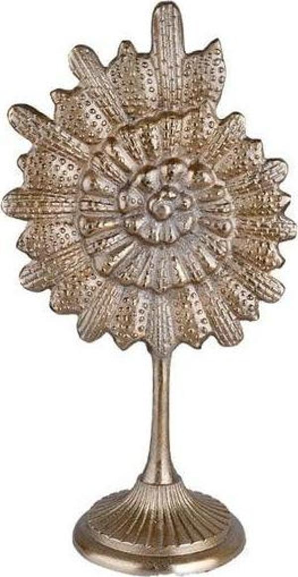 Lucky Art Bronz Çiçek Dekor 50 cm - Image 1