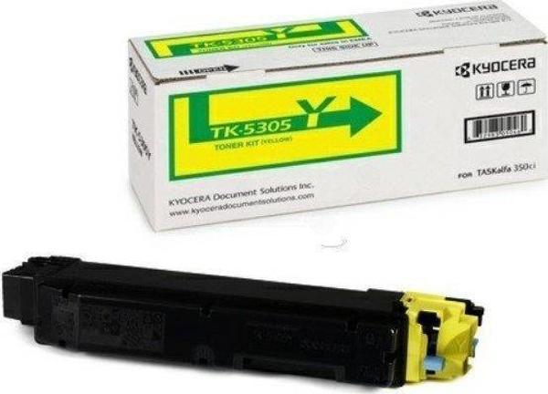 Kyocera TK-5305Y Yellow Sarı Orjinal Fotokopi Toneri Taskalfa 350-351ci 6.000 Sayfa - Image 1