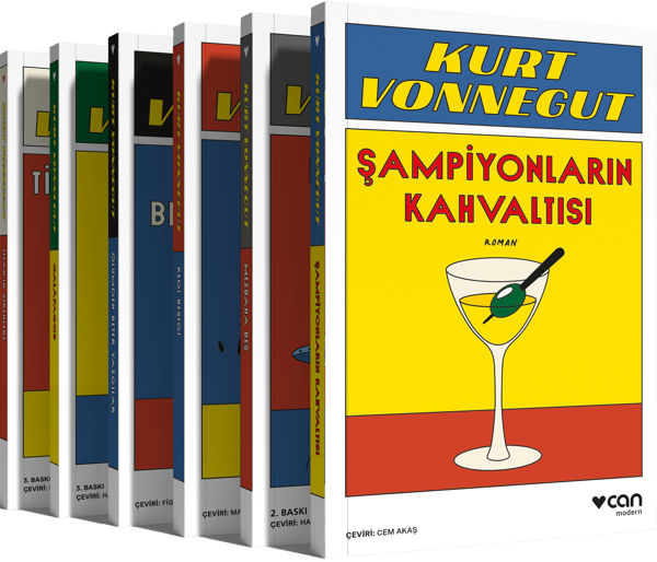 Kurt Vonnegut Seti (6 Kitap) - Can Yayınları - Image 1
