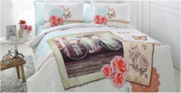 OZDILEK CK NEVRESIM TAKIMI QUARTZ AKF LES ROSES KREM - Image 1