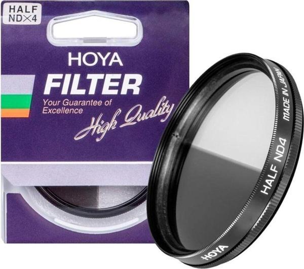 Hoya 58Mm Half Degrade X4 2 Stop Nd Filtre - Image 1