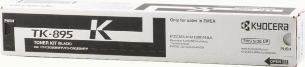 Kyocera TK-895K Black Siyah Orjinal Fotokopi Toneri FS-C8020-8025-8520-8525 12.000 Sayfa - Image 1
