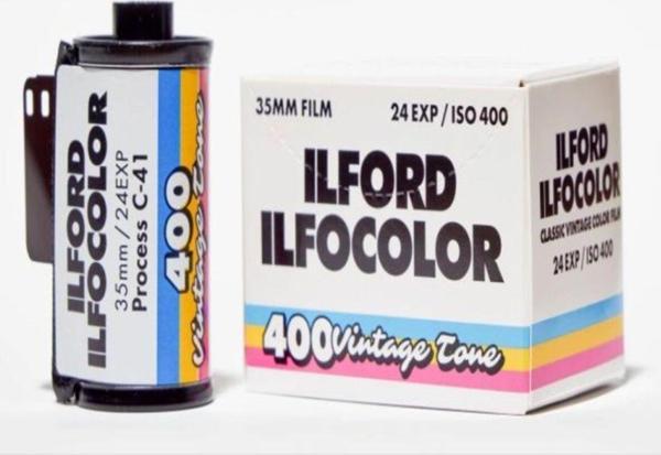 Ilford Ilfocolor Vıntage Tone 400 Plus 35Mm Fılm 24 Exp ( Renkli ) - Image 1