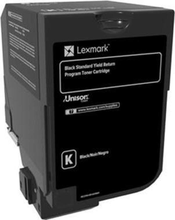 Lexmark 74C5SK0 7.000 Sayfa Black Siyah Toner CS720-725 CX725 - Image 1