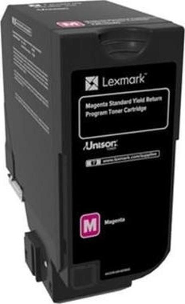 Lexmark 74C5SM0 7.000 Sayfa Magenta Kırmızı Toner CS720-725 CX725 - Image 1