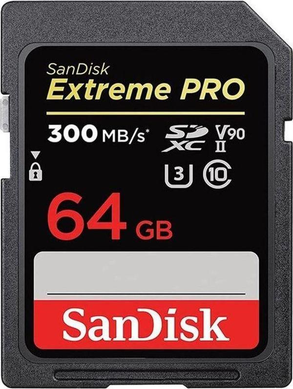 Sandisk Extreme V90 64Gb Sd Kart - Image 1