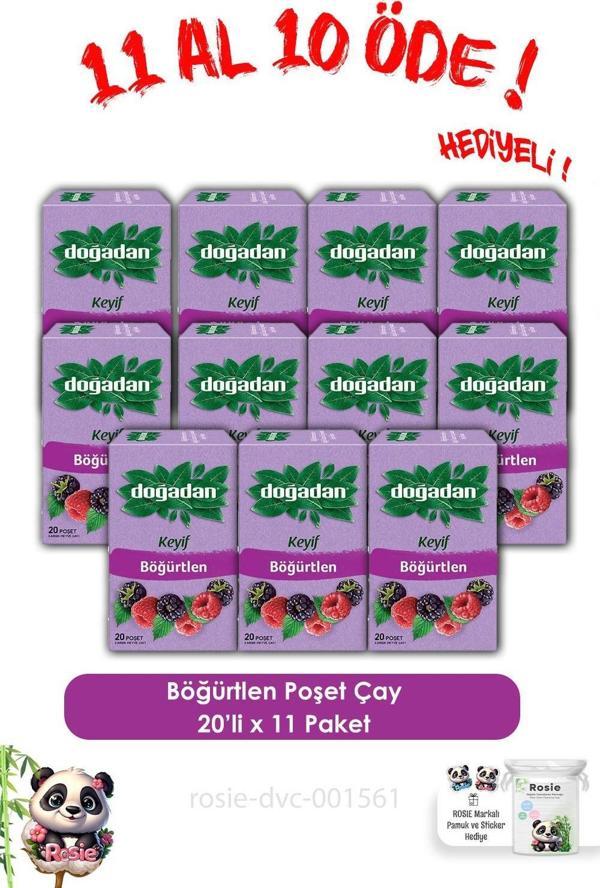 Doğadan 11 AL 10 ÖDE Böğürtlenli Karışık Meyve Çayı ve ROSIE  - Image 1