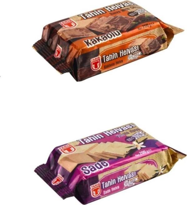 Tariş Helva Kakaolu ve Sade 400+400 gr - Image 1