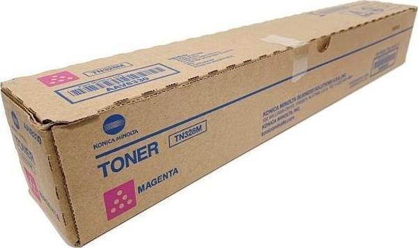 Konica Minolta Minolta TN-328M Magenta Kırmızı Orjinal Fotokopi Toneri Bizhup C250İ-300İ-360İ 28.000 Sayfa - Image 1