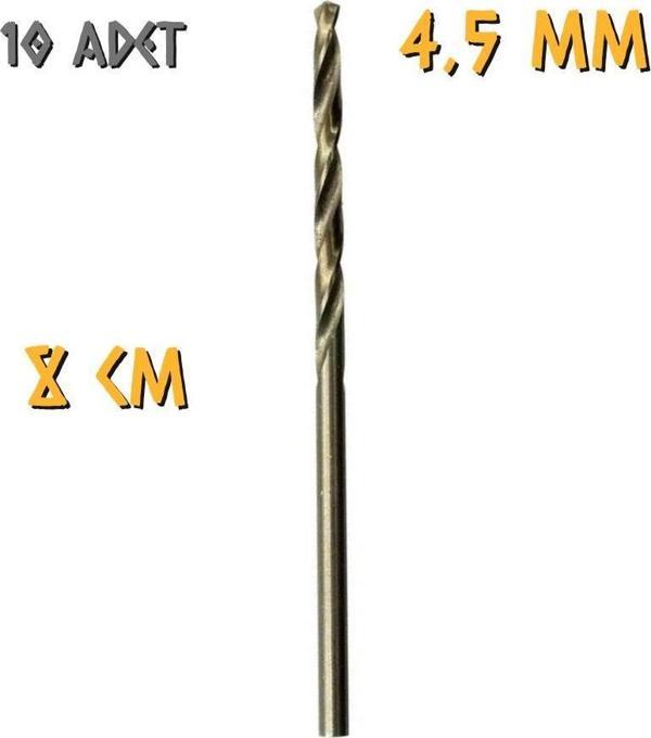 Kupa Tyson Metal Ahşap Delici HSS Matkap Ucu 4.5 mm. - 10 Adet - Image 1