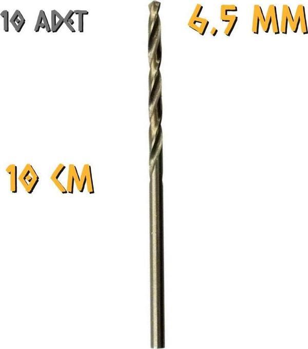 Kupa Tyson Metal Ahşap Delici HSS Matkap Ucu 6.5 mm. - 10 Adet - Image 1