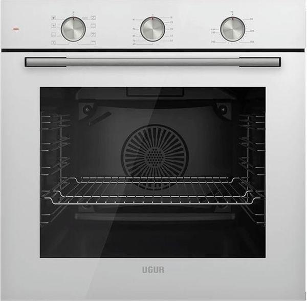 Uğur UAF 609M BCPET Fry Art Beyaz Ankastre Fırın - Image 1