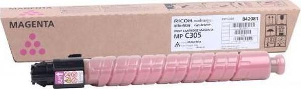 Ricoh MP C305 Magenta Kırmızı Orjinal Fotokopi Toneri MP C305SP-305SPF 4.000 Sayfa - Image 1