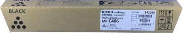Ricoh MP C306 Black Siyah Orjinal Fotokopi Toneri MP C307-406 17.000 Sayfa - Image 1