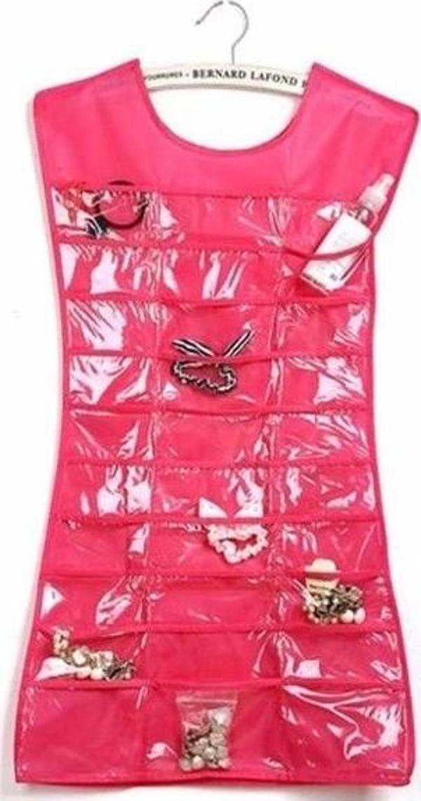 Çift Traflı Elbise Şeklinde Takı Organizeri 00692 - Image 1